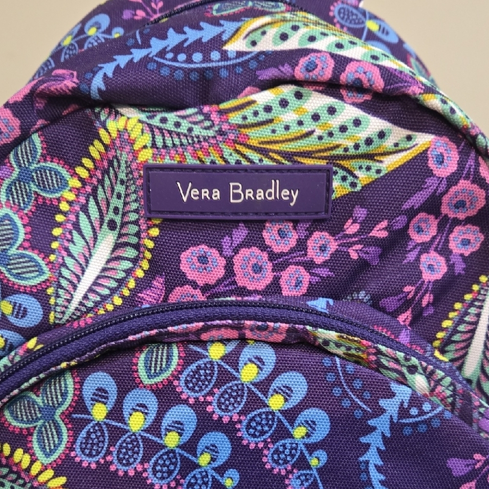 Vera Bradley Colorful Floral Backpack - Picture 2 of 11